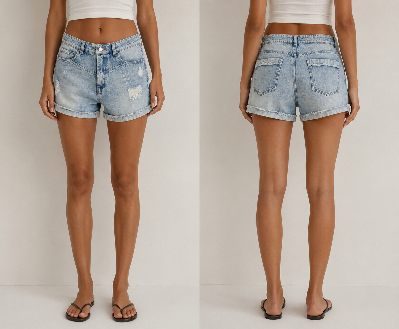 Pre-loved jean shorts
